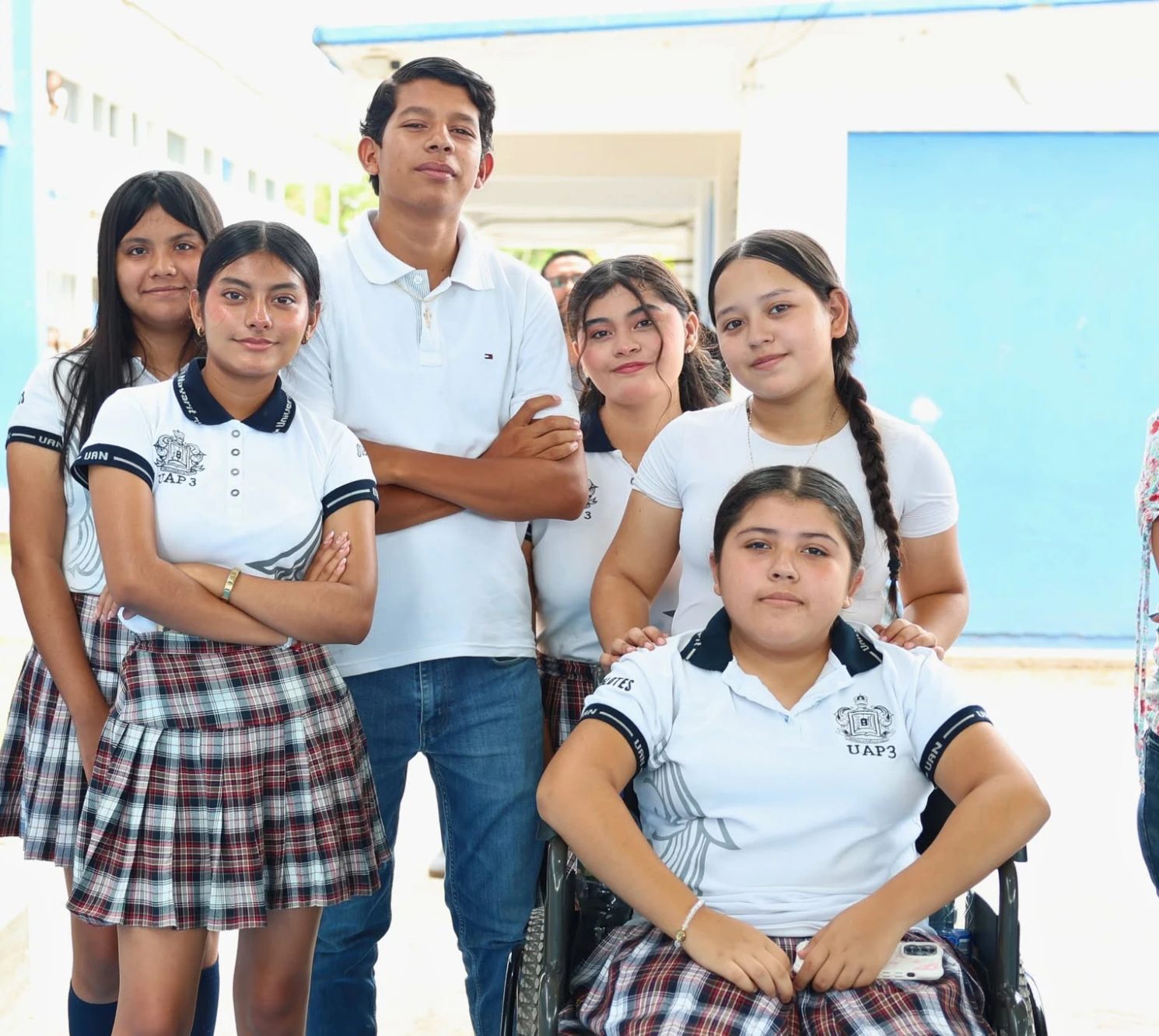 Estudiantes de la Preparatoria 3 de la UAN