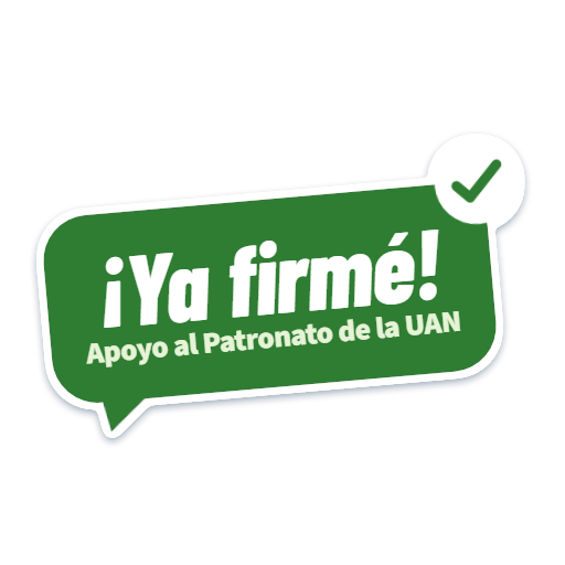 Sticker «¡Ya firmé!»